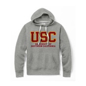 USC Trojans Men's League Gray Univ of So Cal Stadium Pullover Hoodie